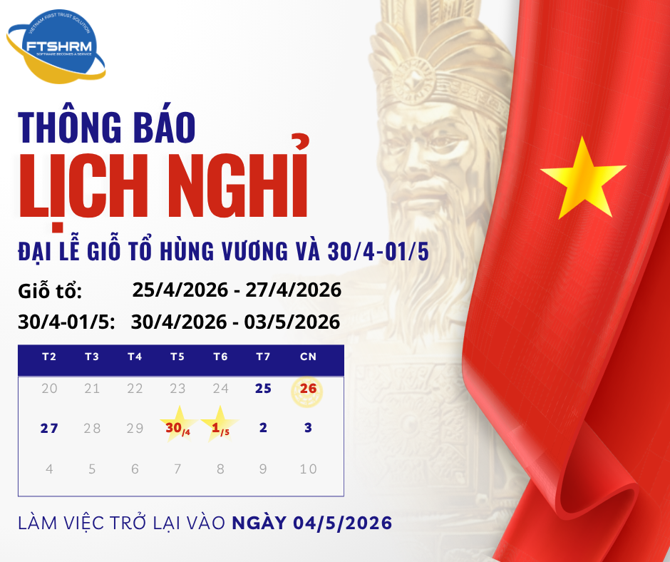 THÔNG BÁO NGHỈ LỄ FTSVN